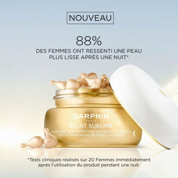 Éclat Sublime Capsules Régénération Jeunesse Au Rétinol - 20.4 ml