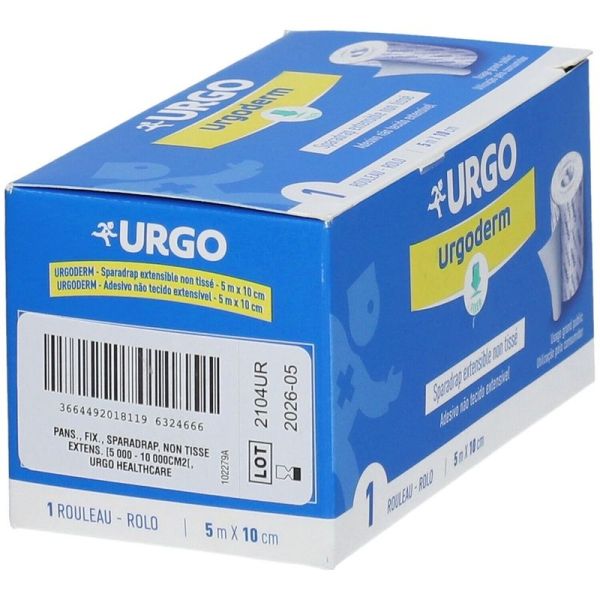 Urgoderm Sparadrap Non Tissé Extensible - 5 m x 10 cm