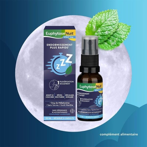 Euphytose Nuit 1 mg Spray - 20 ml