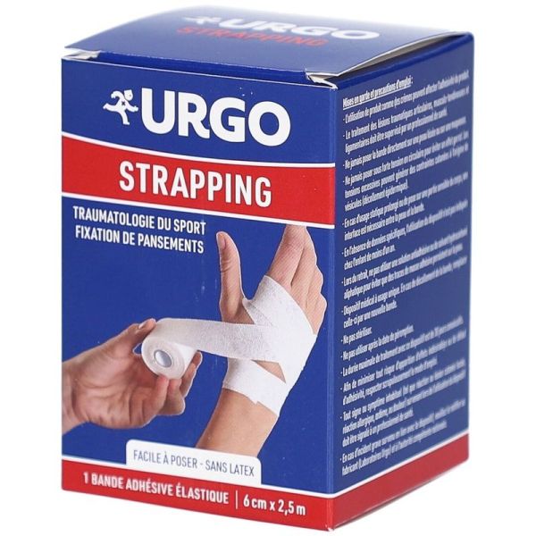 Strapping Bande Adhésive Élastique - 2,5 m x 6 cm
