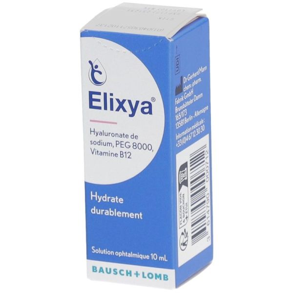 Solution Ophtalmique Elixya - 10ml