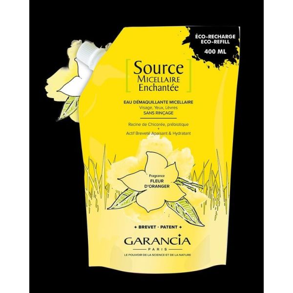 [ Source MICELLAIRE Enchantée ] Eau Micellaire 4 en 1 - Recharge 400ml