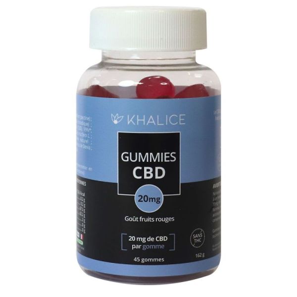 Biocyte Khalice Gummies CBD 20 mg - 45 gommes