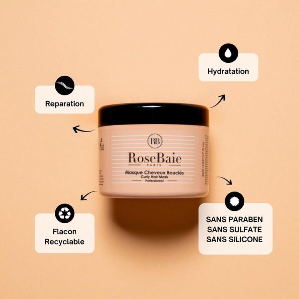 MASQUE CHEVEUX BOUCLÉS HYDRATATION & DÉFINITION - 500ml