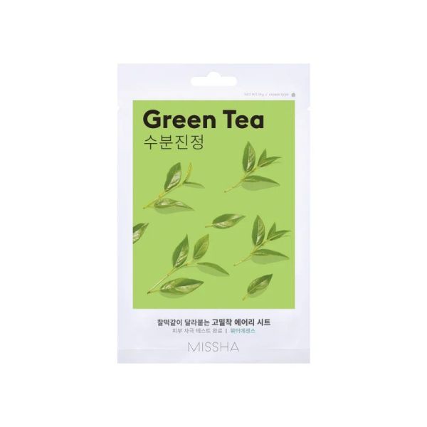 Airy Fit Sheet Mask Rice & Green Tea - 10 masques