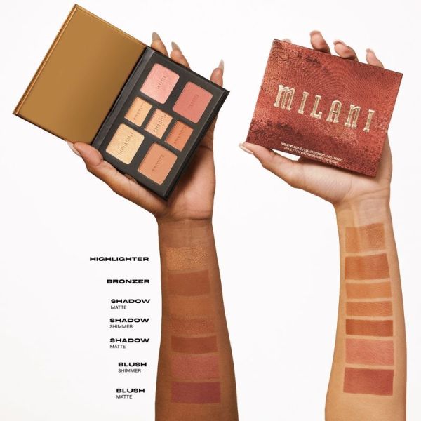 Blush All-Inclusive Eye, Cheek & Face Palette - 120 Medium To Deep