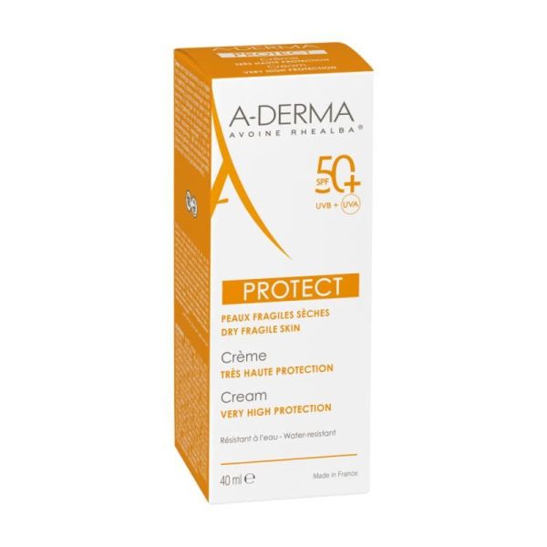 A-DERMA PROTECT Crème solaire SPF50+ - 40ml