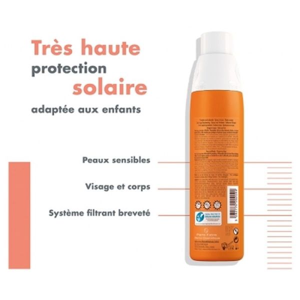 Solaire Spray enfants SPF50+ - 200ml