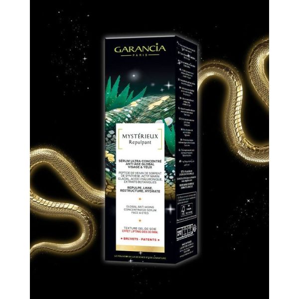 MYSTÉRIEUX Repulpant Sérum ultra concentré anti-âge global - Visage & yeux - 30 ml