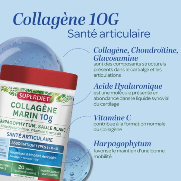 Collagène marin santé articulaire - 220 g
