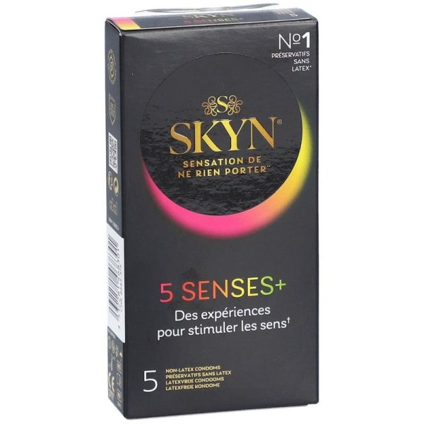 Skyn 5 Senses - 5 Préservatifs