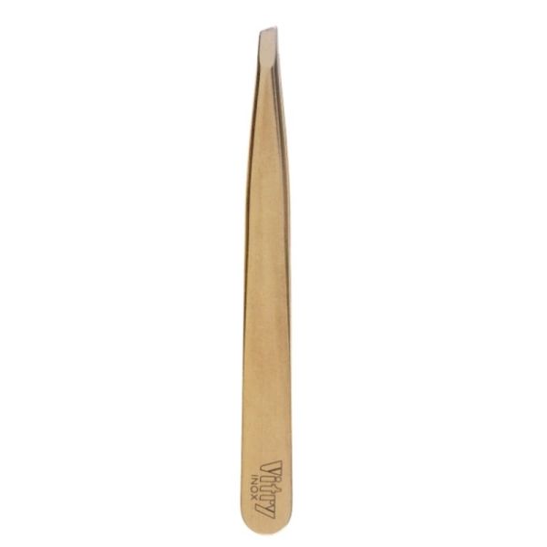 Pince à épiler mors biais - 9cm