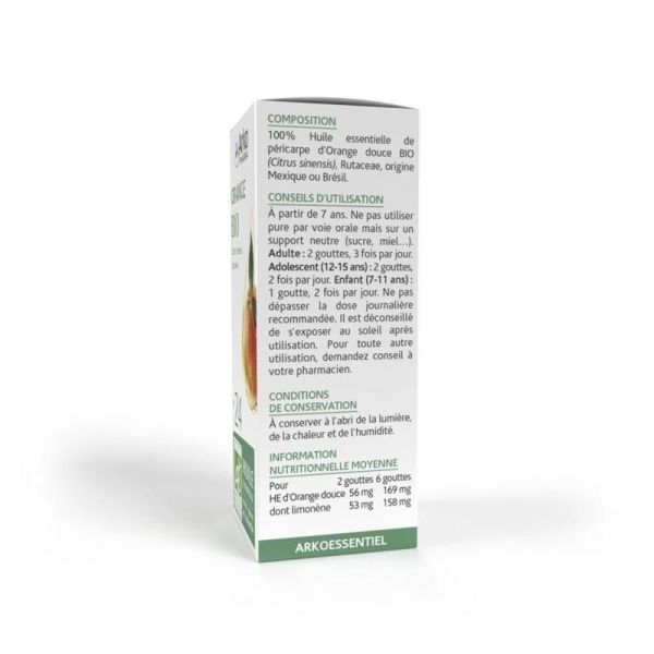 Olfae® Huile essentielle d'Orange BIO - 10ml