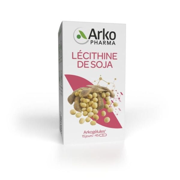 Arkogélules Lécithine de Soja - 45 capsules