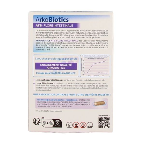 ATB Flore intestinale - 30 gélules