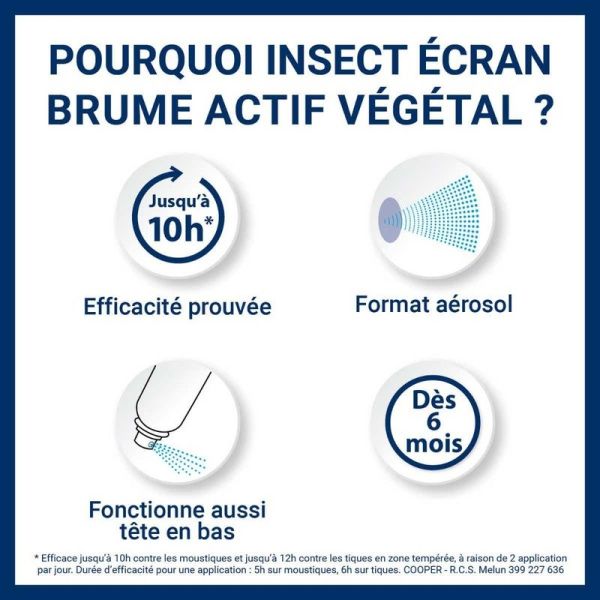 Actif Végétal Brume Anti-Moustiques - 100ml