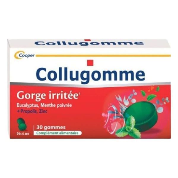 Collugomme Pâte 30 gommes
