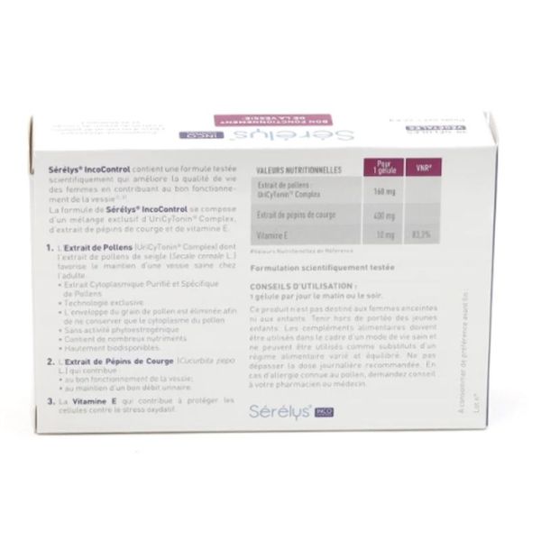 IncoControl - 30 gélules