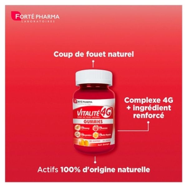 Vitalite 4G Gummies - 60 gommes