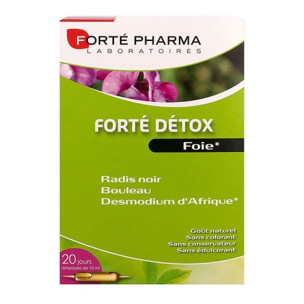 Forte Bio Detox Foie Amp 10Mlx20