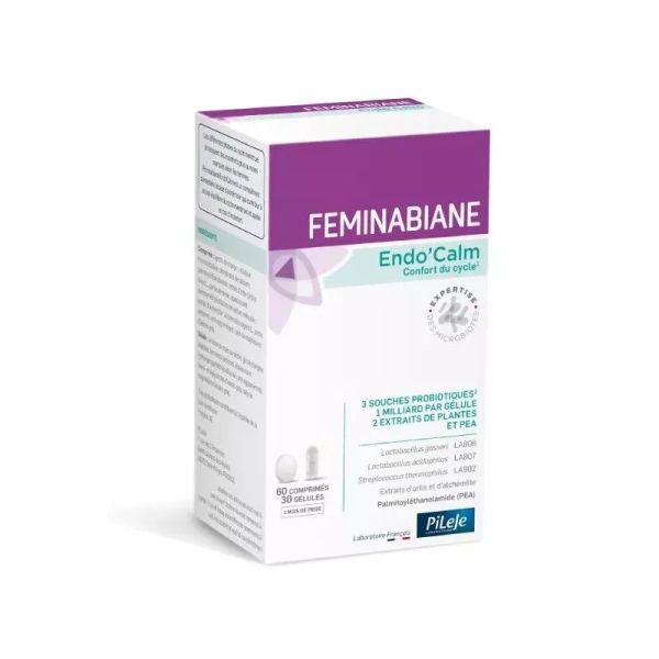 Feminabiane Endo'Calm - 60 comprimés + 30 gélules
