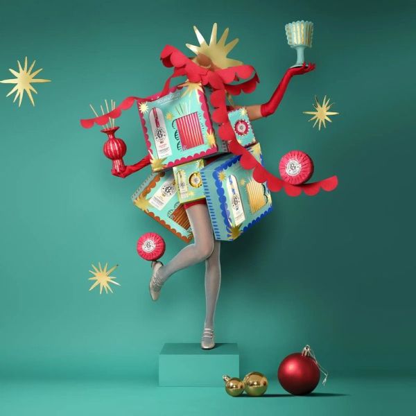 Coffret Noël 2025 Twist Eau de Cologne + Déodorant - Eau de Cologne 100 ml, Déodorant Stick 50 g