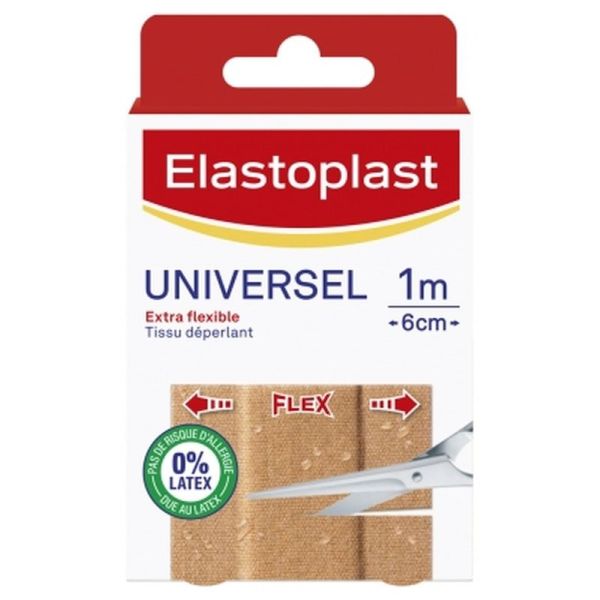 Pansements Universel Flexible - 10 bandes de 10x6cm