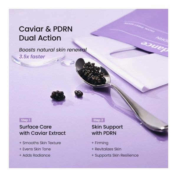 REAL DEEP MASK - Masque Caviar PDRN Rajeunissant - 34 g