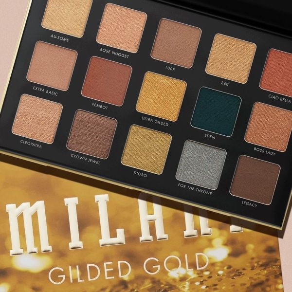Gilded Eyeshadow Palettes - 140 Luster Light