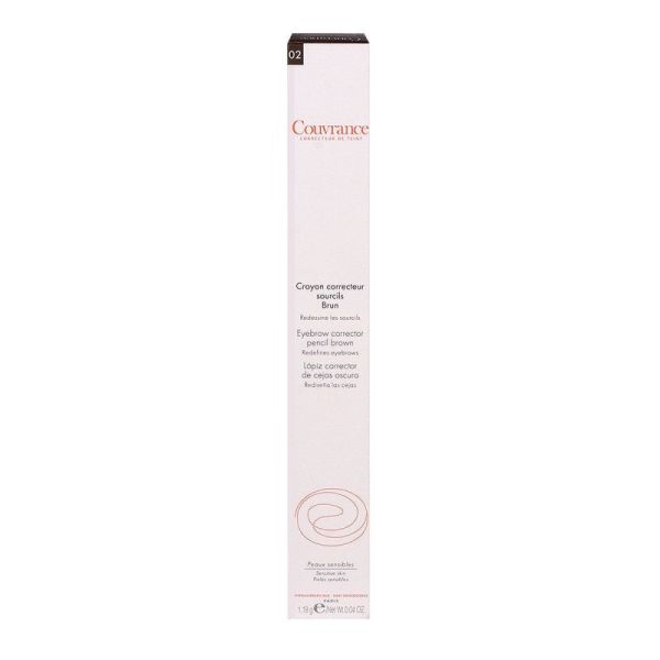 COUVRANCE Crayon correcteur sourcils bruns - 1g