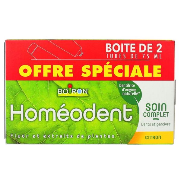**Homeodent Dent Soin Cple/Citr75 X2-Drf