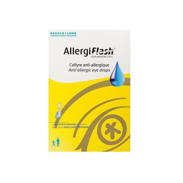 ALLERGIFLASH 0,05 %, collyre en solution en récipient unidose