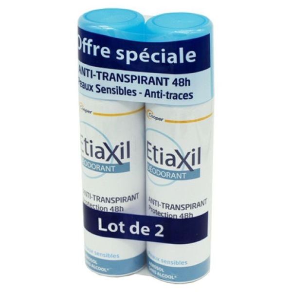 Déodorant antitranspirant Protection 48H - 2x150ml