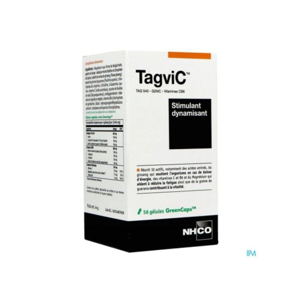 Tagvic stimulant dynamisant - 56 gélules