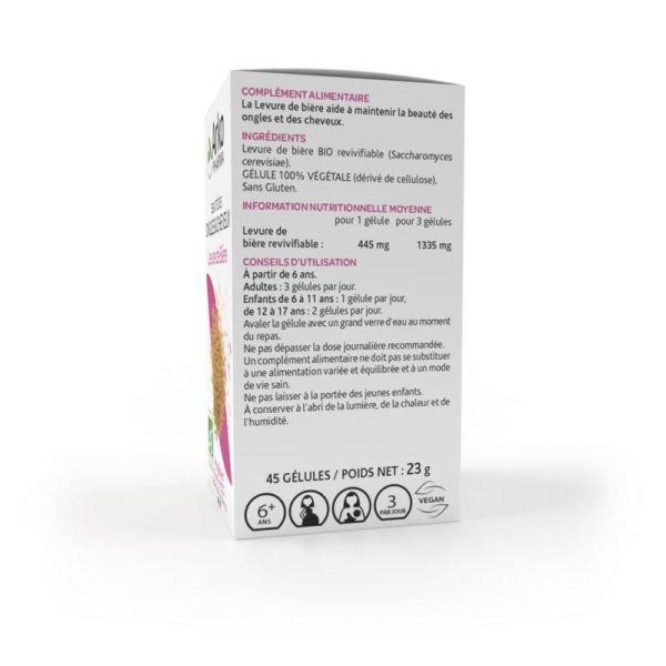 BIO Levure de bière - 45 gélules