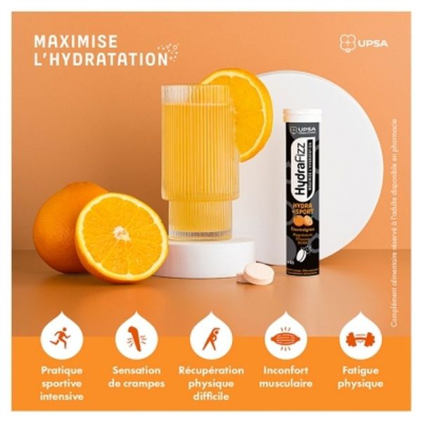 Hydra Sport - Comprimés effervescents - 16 comprimés