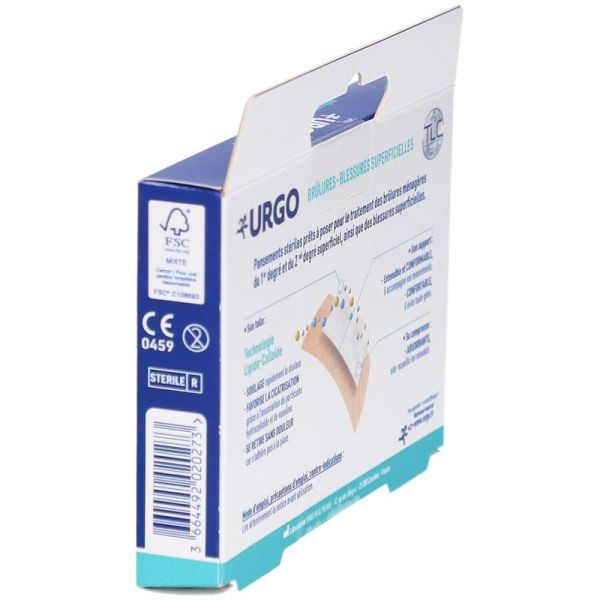 Brûlures Pans TLC Stériles - 6 unités