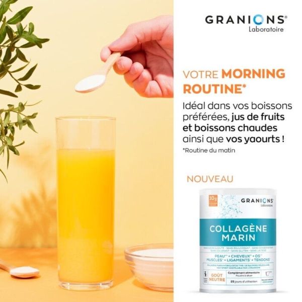Collagène Marin type 1 - Goût Neutre - 10g