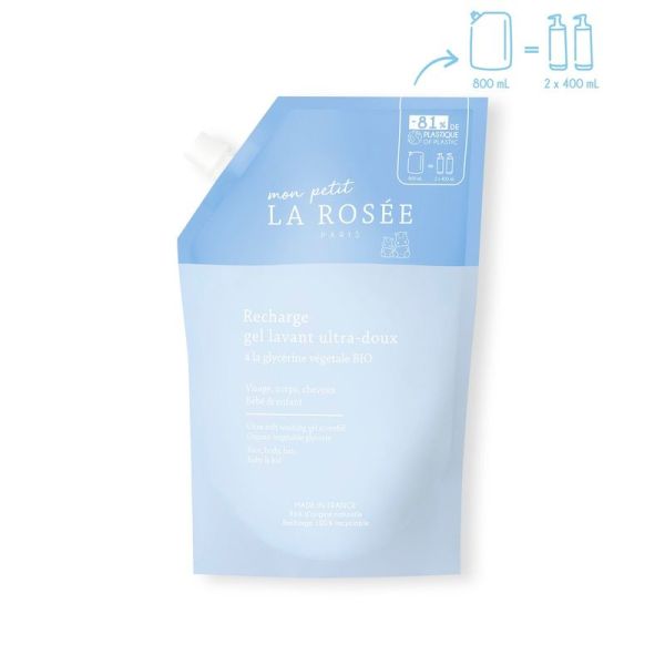 Gel lavant ultra-doux bébé - 800 mL