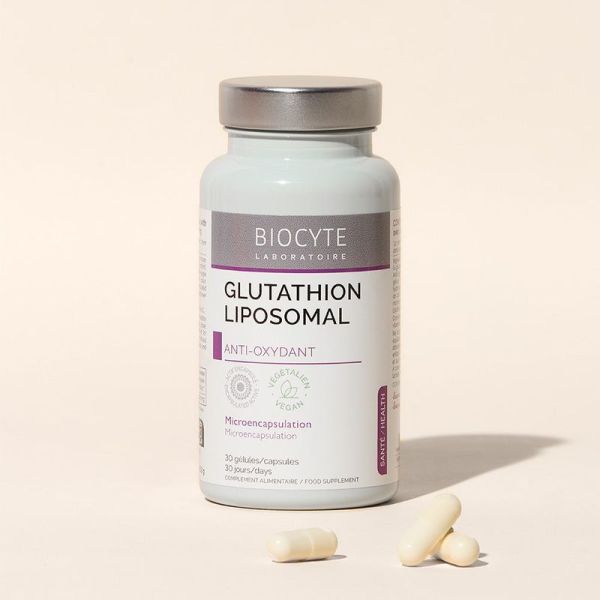 GLUTATHION LIPOSOMAL - Pilulier de 30 gélules