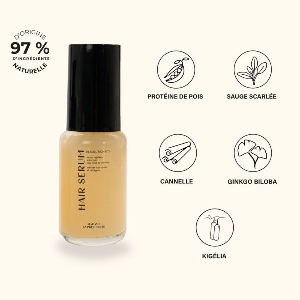 Sérum Anti-chute Cheveux - Résolution N°3 - 50ml