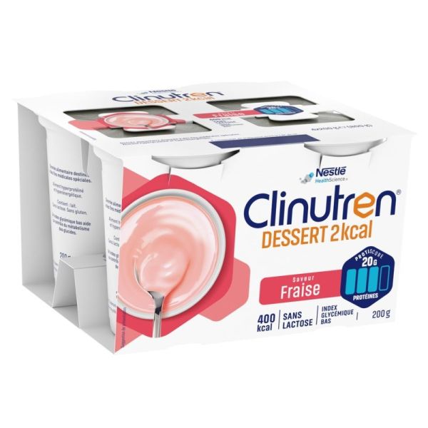 Dessert HP/HC+ Fraise - 200g