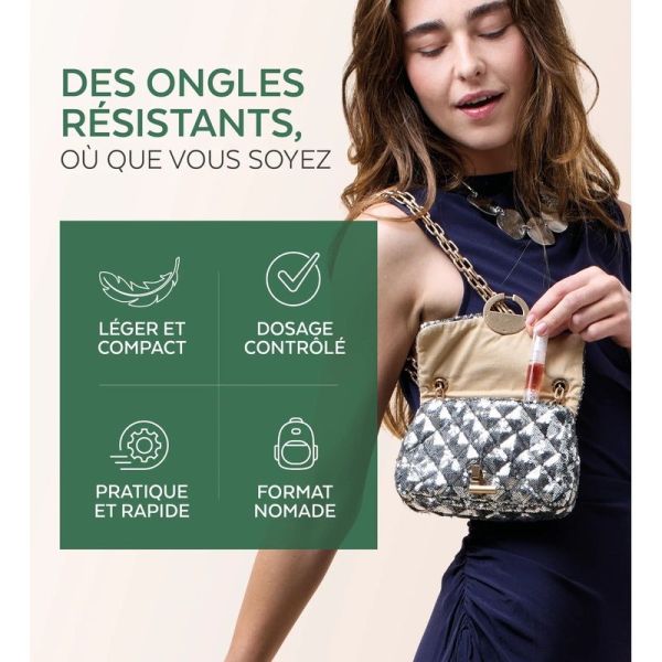 Stylo Durcisseur Ongles Cassants, Striés