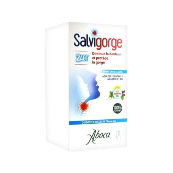 Salvigorge Spray Sans Alcool - 30ml