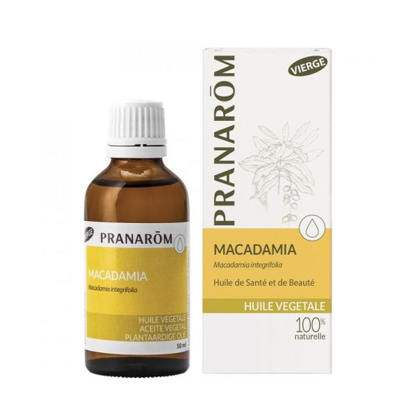 Huile végétale de Macadamia Bio - 50ml