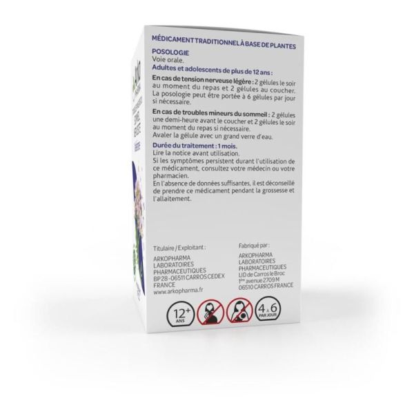 Arkogélules Valériane, gélule - 45 gélules