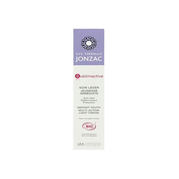 Jonzac Sublimactive Soin léger Bio - 40 ml