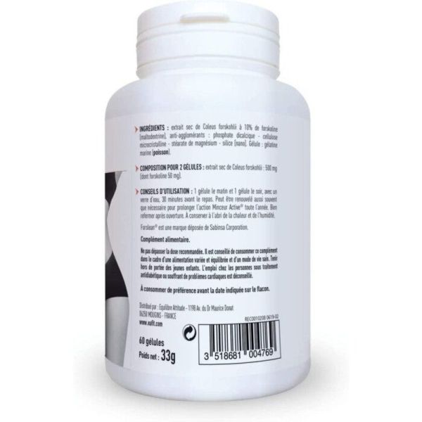 Eafit Pure Forskoline Action Global - 60 Gélules
