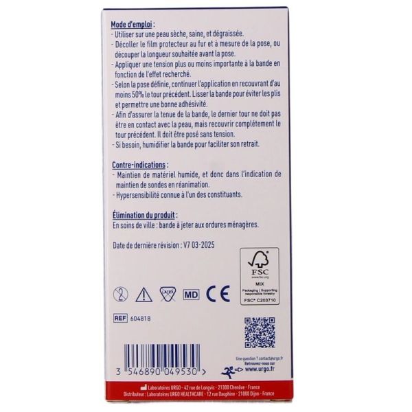 Strapping Bande - 2,5 m x 3 cm, 2,5 m x 6 cm, 2,5 m x 8 cm, 2,5 m x 10 cm