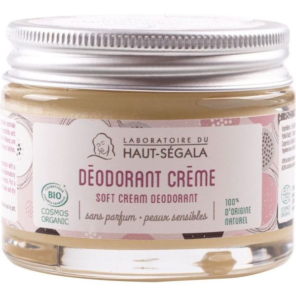 Déodorant Crème Sans Parfum Bio - 50 g